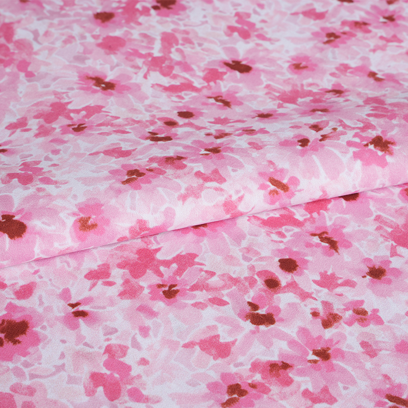 پارچه چاپ گل مه آلود 75D/18T