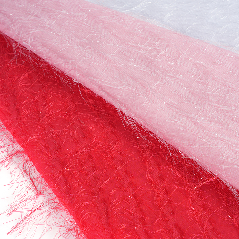 75D Sequin Tassel Cut Flower Fabric Uragiri