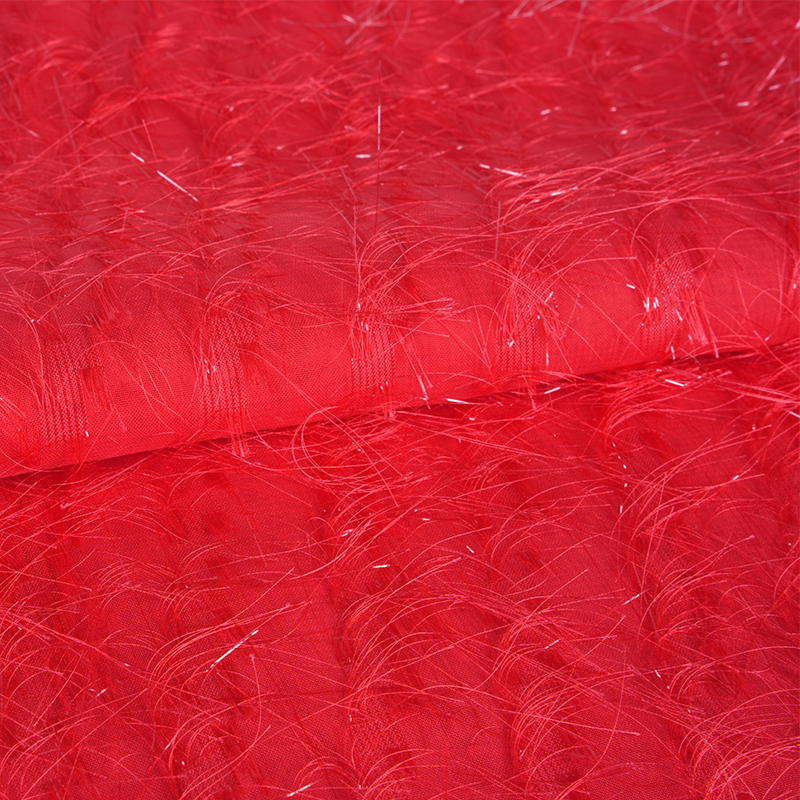 75D Sequin Tassel Cut Flower Fabric Uragiri