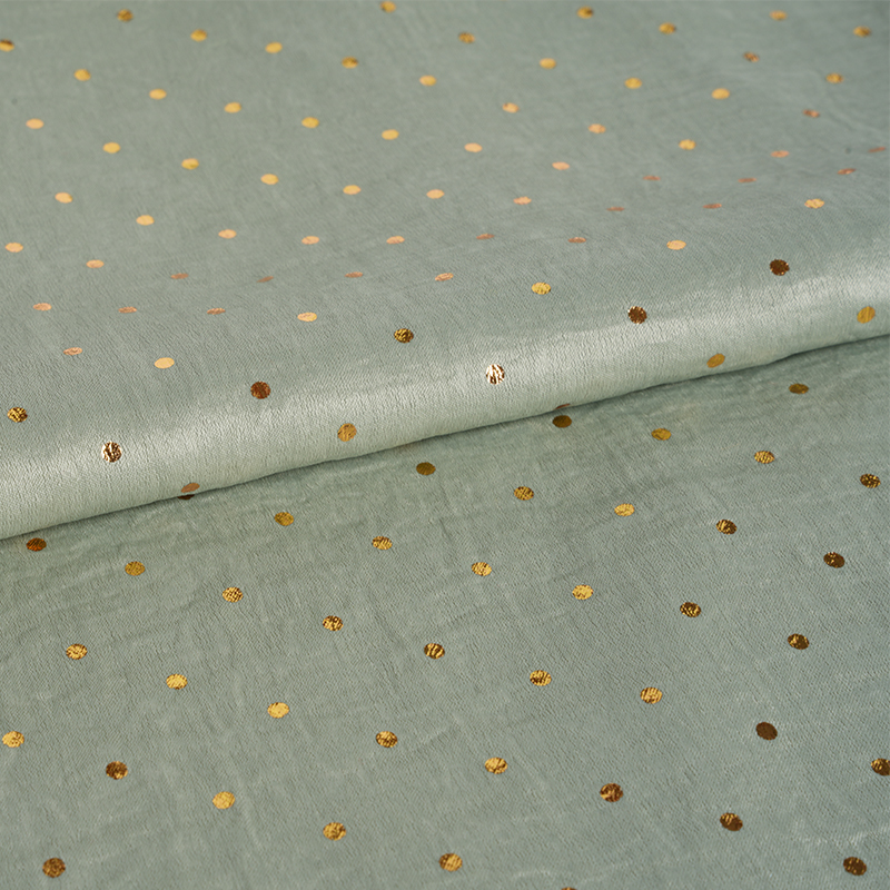 پارچه مهر زنی فویل نقطه ای سیلندر ساتن مخملی 2026