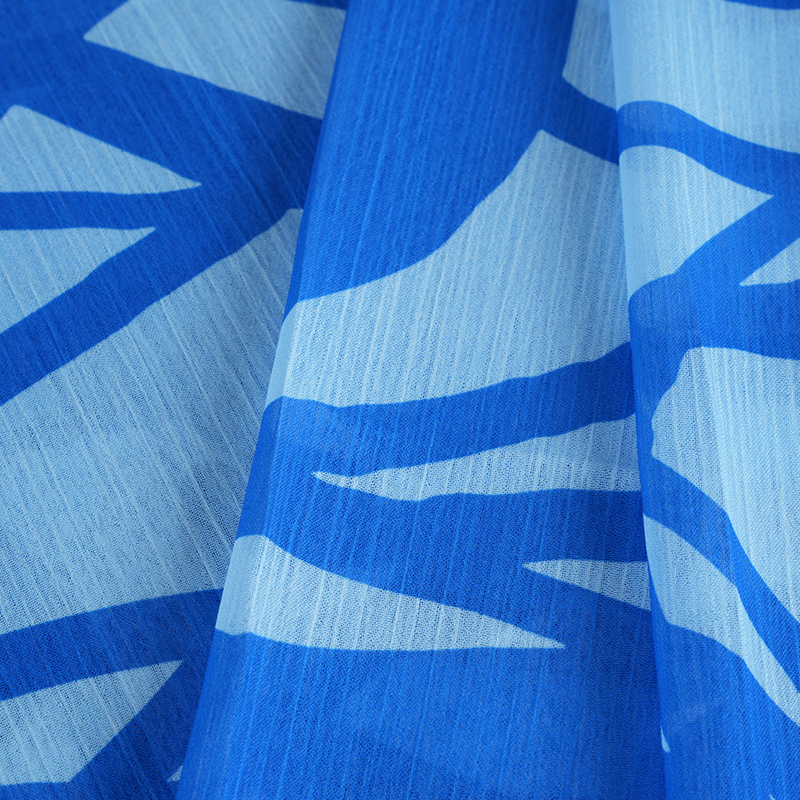 پارچه کرپ چاپ پارچه ابریشمی فضایی رویایی BD2503 75D