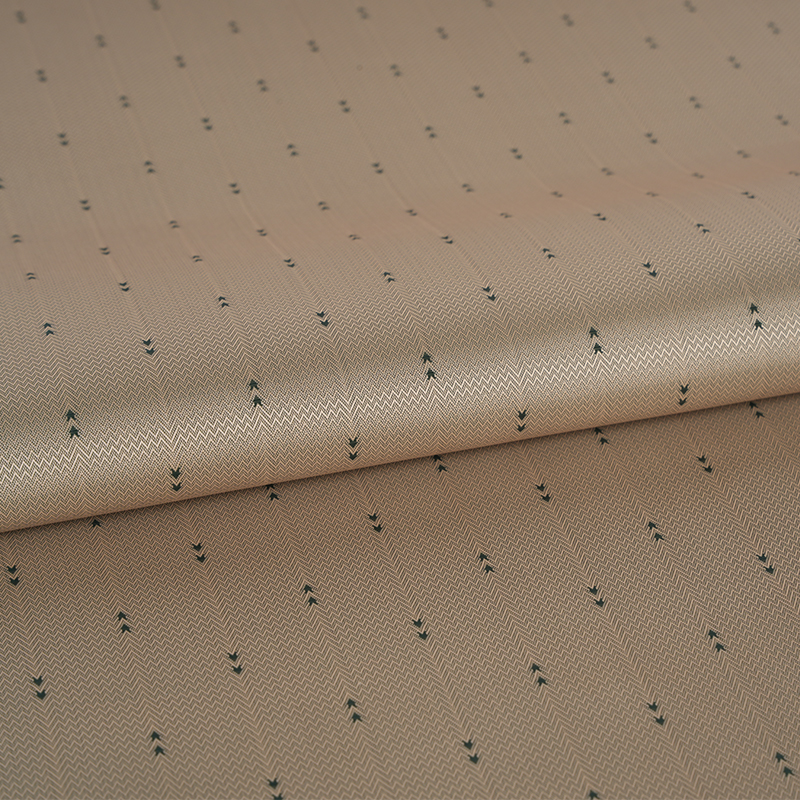 پلی استر سفید رشته راه راه راه راه ژاکارد