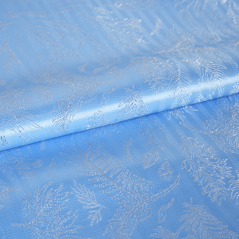 پارچه ژاکارد برگ پیراهن PV قرمز