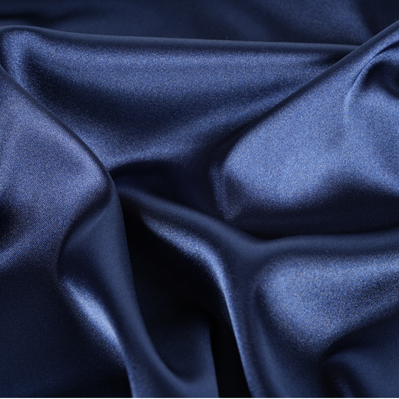 پارچه رنگرزی ساتن تابیده براق 50D*50D رنگرزی شده