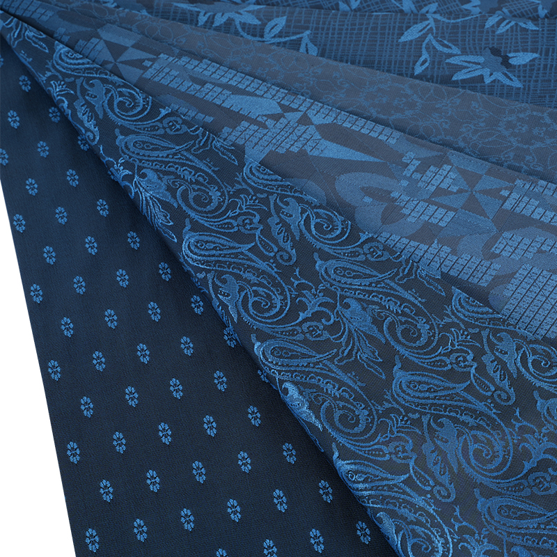 TR Twig & Bud Stretch Fabric Jacquard