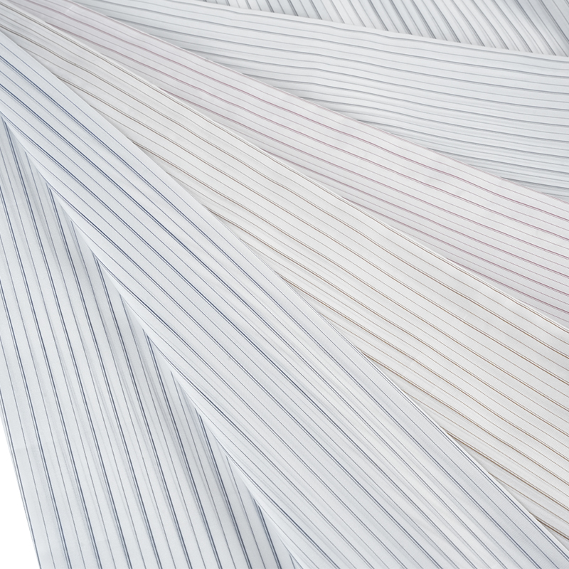 پارچه آستین راه راه 100٪ پلی استر استرچ