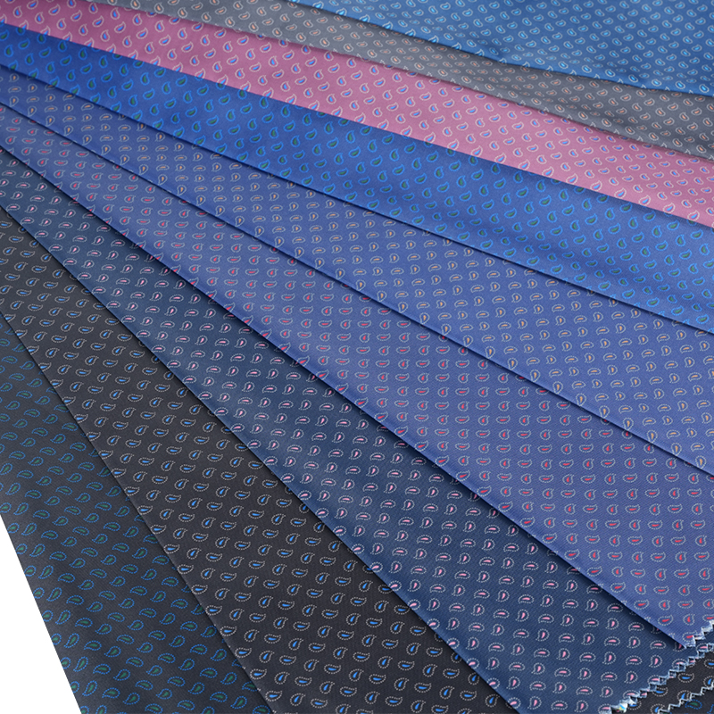 پارچه چاپ بادام هندی کوچک ابریشم اشمیت