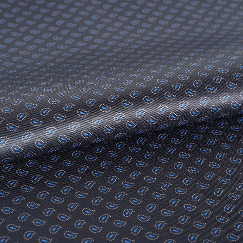 پارچه چاپ بادام هندی کوچک ابریشم اشمیت