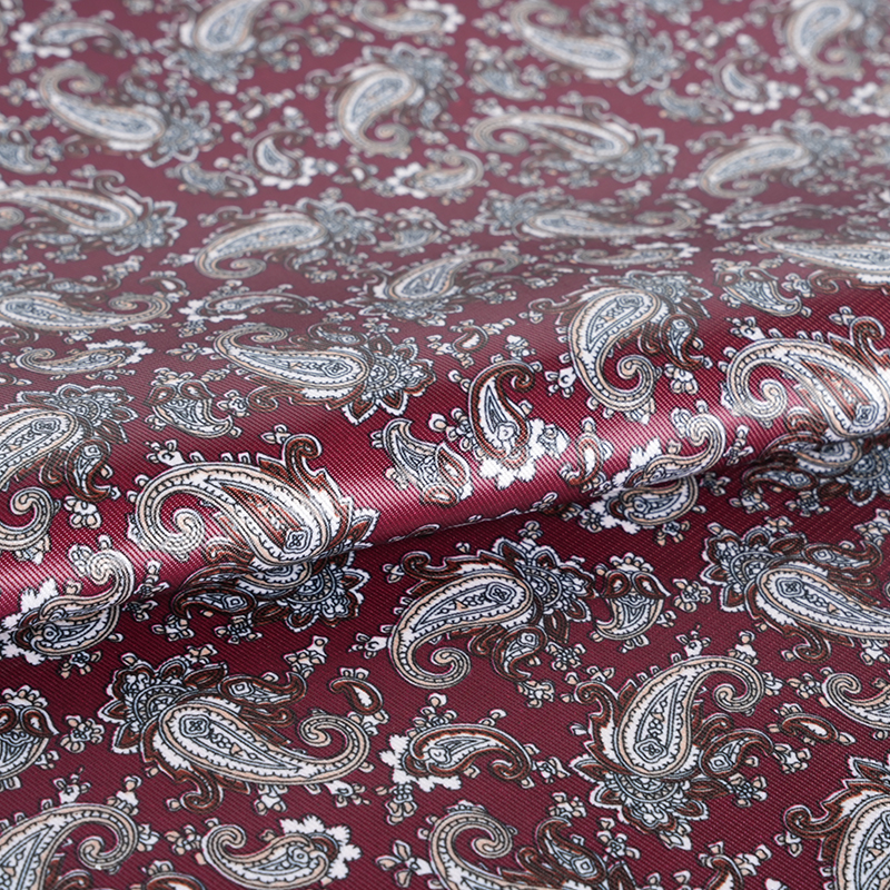 پارچه چاپ گل لوکوات ریون بدلی پلی استر