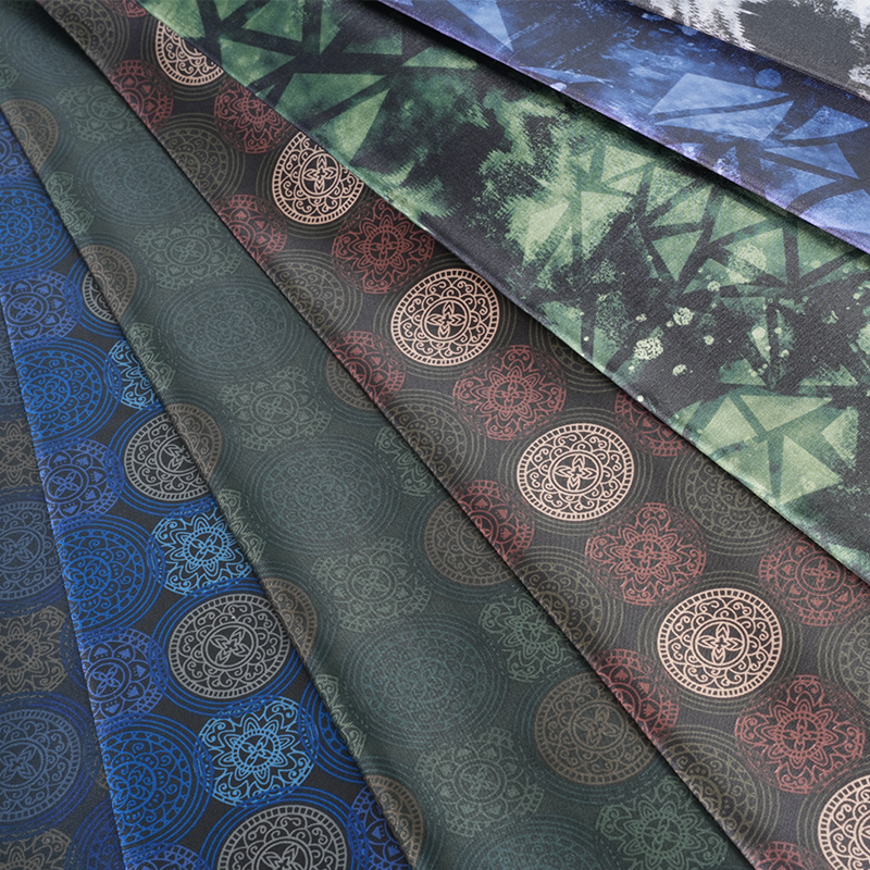 پارچه چاپی بستنی مه آلود 180T نور ریسی